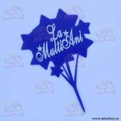 Topper "La Mulți Ani" Stele...
