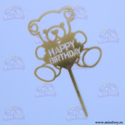 Topper "Happy Birthday"...