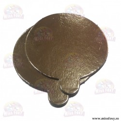 200 Discuri 7CM Aurii -...