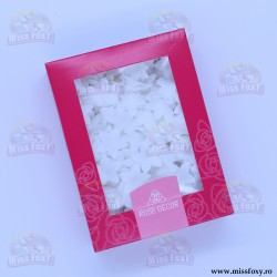 400 Flori Liliac Alb