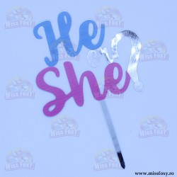 Topper "He or She"