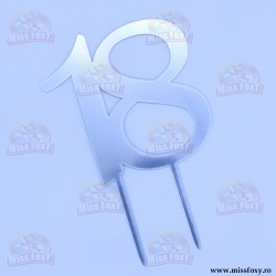 Topper 18 - Argintiu