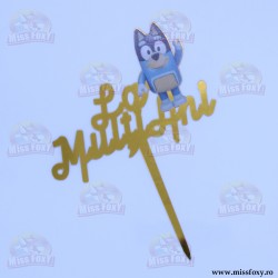 Topper "La Mulți Ani" - Bluey