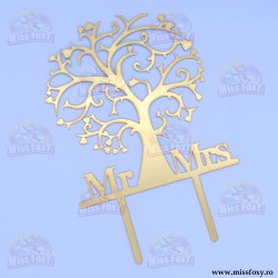 Topper "Mr & Mrs" Arborele...