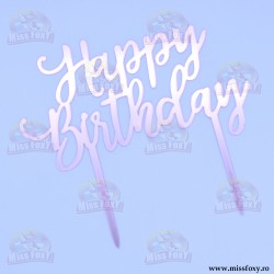 Topper "Happy Birthday" - Roz