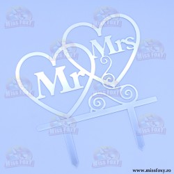 Topper "Mr & Mrs" Inimi -...