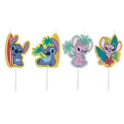Set 4 lumanari Figurina STITCH