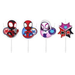 Set 4 lumanari Figurina SPIDEY