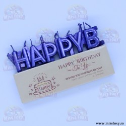 Set Lumanari "Happy...
