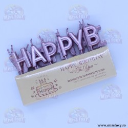 Set Lumanari "Happy...