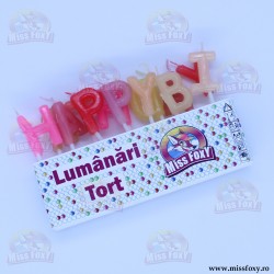 Set Lumanari "Happy...